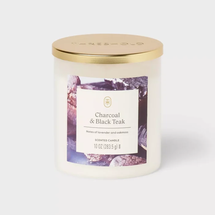 Lidded Glass Jar Candle - Image 1