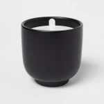 2-Wick Ceramic Jar Candle Vanilla Teakwood 13.5oz