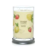 20oz Signature Glass Tumbler Iced Berry Lemonade Candle - Yankee Candle: Soy Wax Blend, Dual Wick, Pomelo & Vanilla Aroma - Image 2